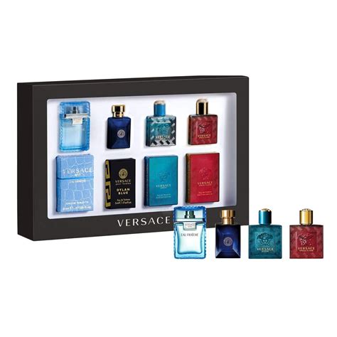 Versace 4 Piece Mini Gift Set for Men .